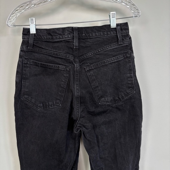 Abercrombie‎ & Fitch The 90s Straight Ultra High Rise Black Jeans Size 26 - Picture 4 of 4